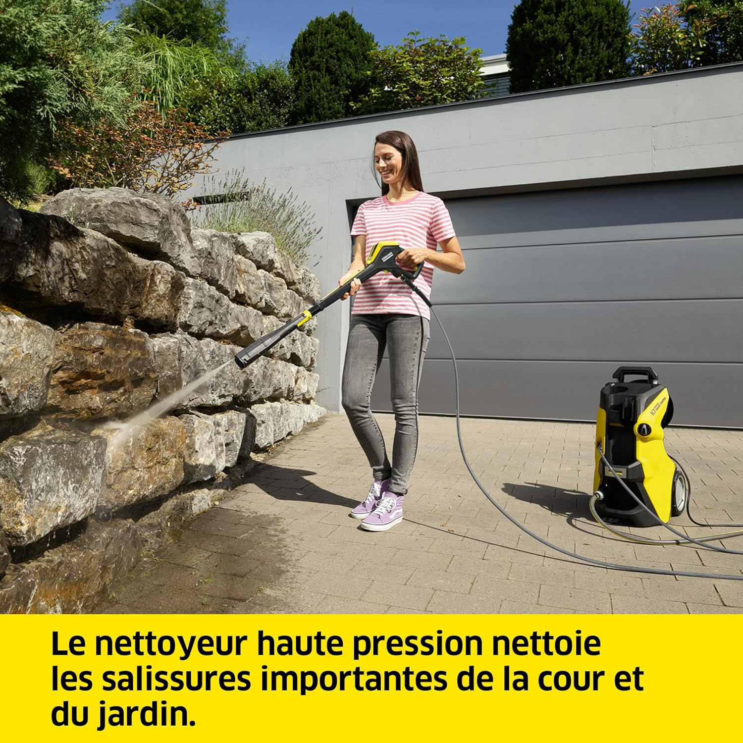 jardinito - K 7 Premium Smart Control - 17,7 kg - 180 bar, 600 l/h, lance multi-jets, Rotabuse