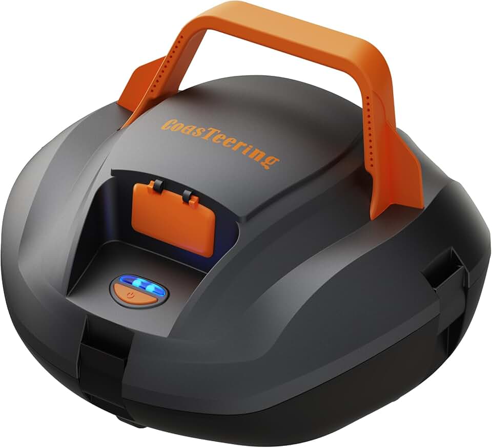 jardinito - Robot piscine sans fil, 120min, 4500mAh, charge rapide, 80m² - 2026