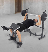 Banc de musculation multifonction réglable pour entraînement complet du corps