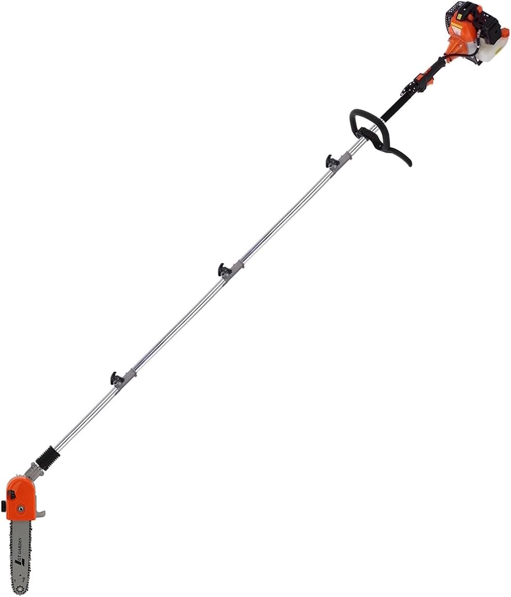 jardinito - Élagueuse thermique perche orientable 4,15m 52cm3 3CV