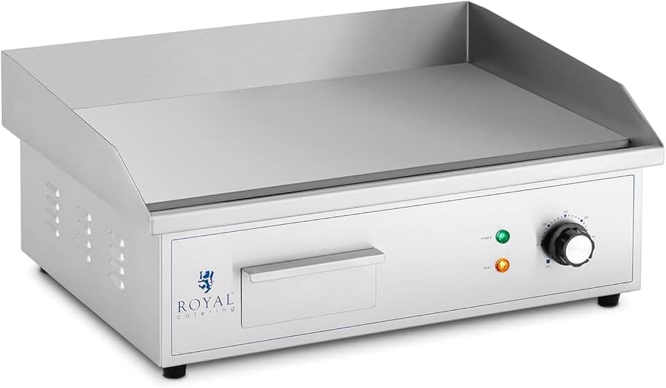 jardinito - plancha électrique pro 530x350 mm 3000W RCPG42-S