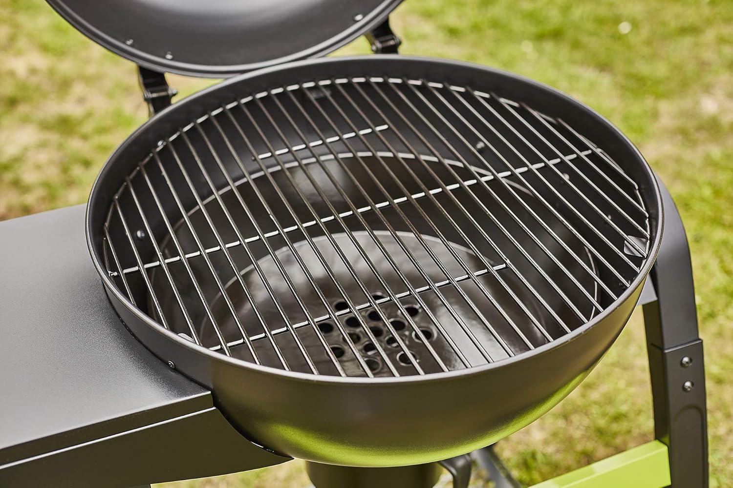 jardinito - Tonino 60 - barbecue charbon avec capot, wheels, thermomètre