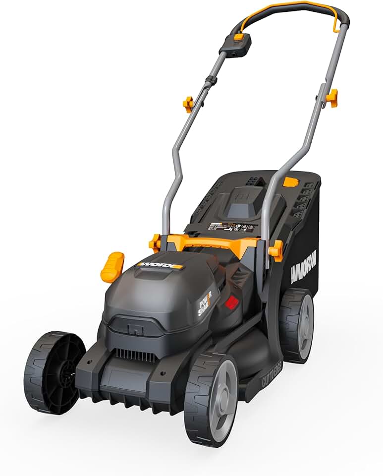 jardinito - Tondeuse sans fil série 20V - 33cm - 35L, coupe bordures, 6 hauteurs, poignée pliante - WG733E