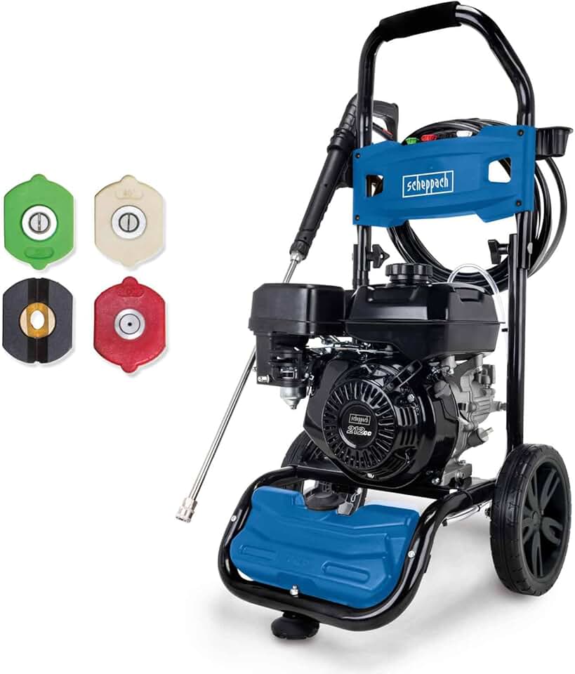 jardinito – HCP5000 – Nettoyeur thermique 241 bar, 570 l/h, 4,3 kW