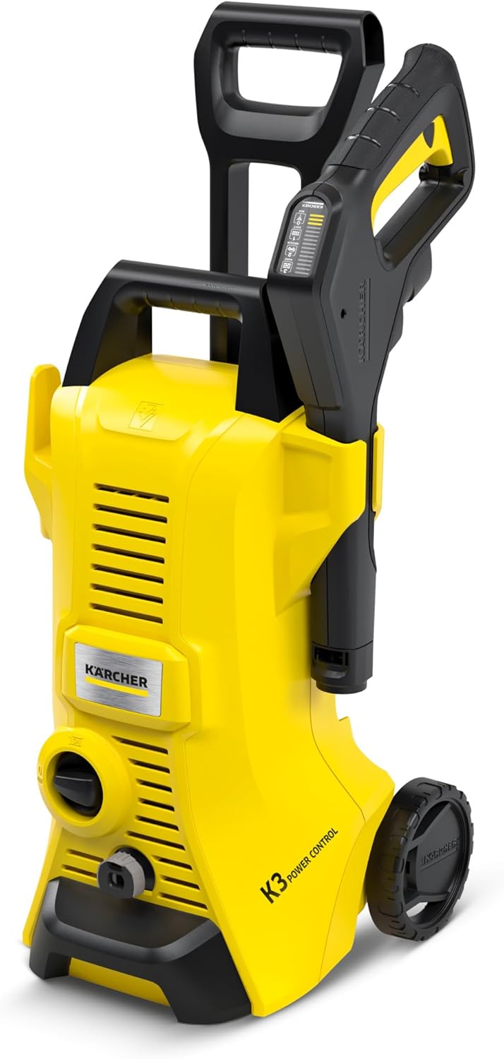 jardinito - K 3 Power Control - nettoyage haute pression - app intelligente - jaune/noir