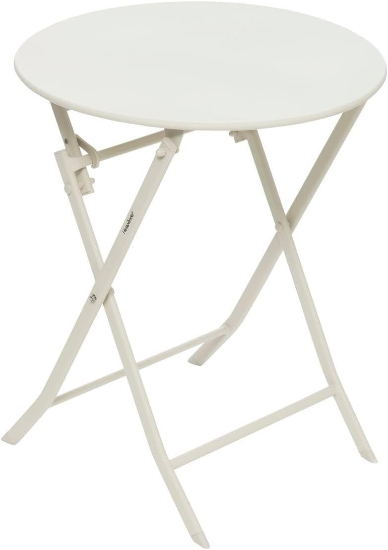 jardinito - Greensboro Ambre - ronde, pliante 2 places - acier epoxy renforcé