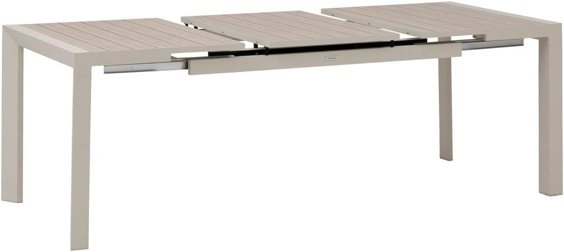 jardinito - Evasion - 8 places extensible - aluminium effet bois
