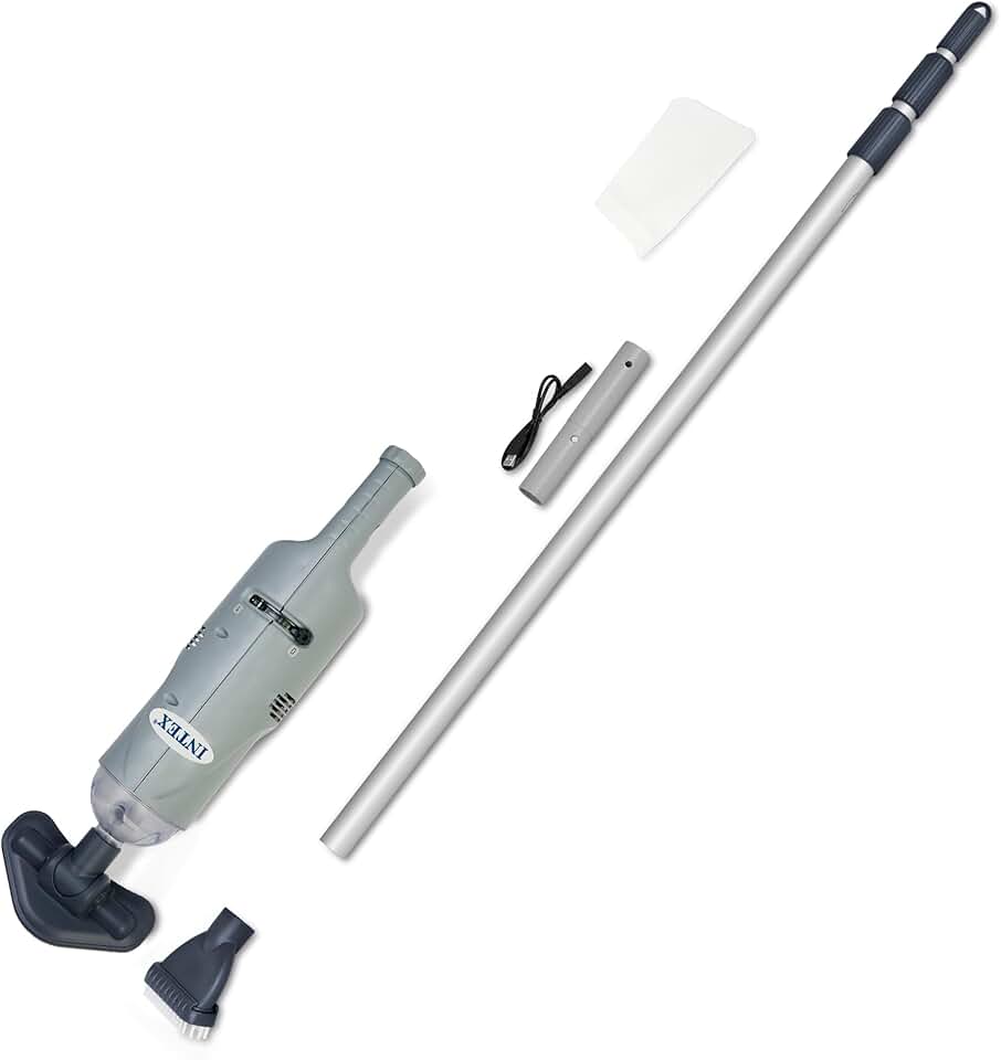 jardinito - aspirateur à main rechargeable - gris - fonctionnalité pool cleaning - 28620EP
