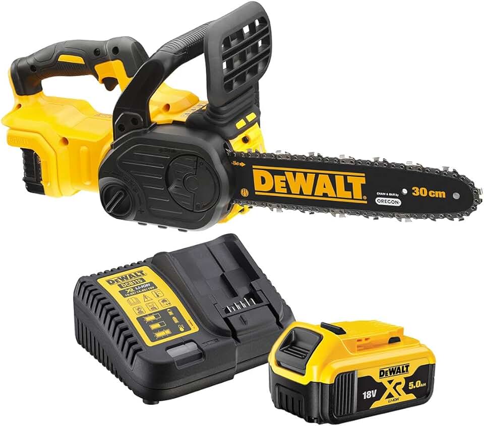 jardinito - Tronçonneuse XR 18V brushless, 30cm coupe, compacte - DCM565P1-QW