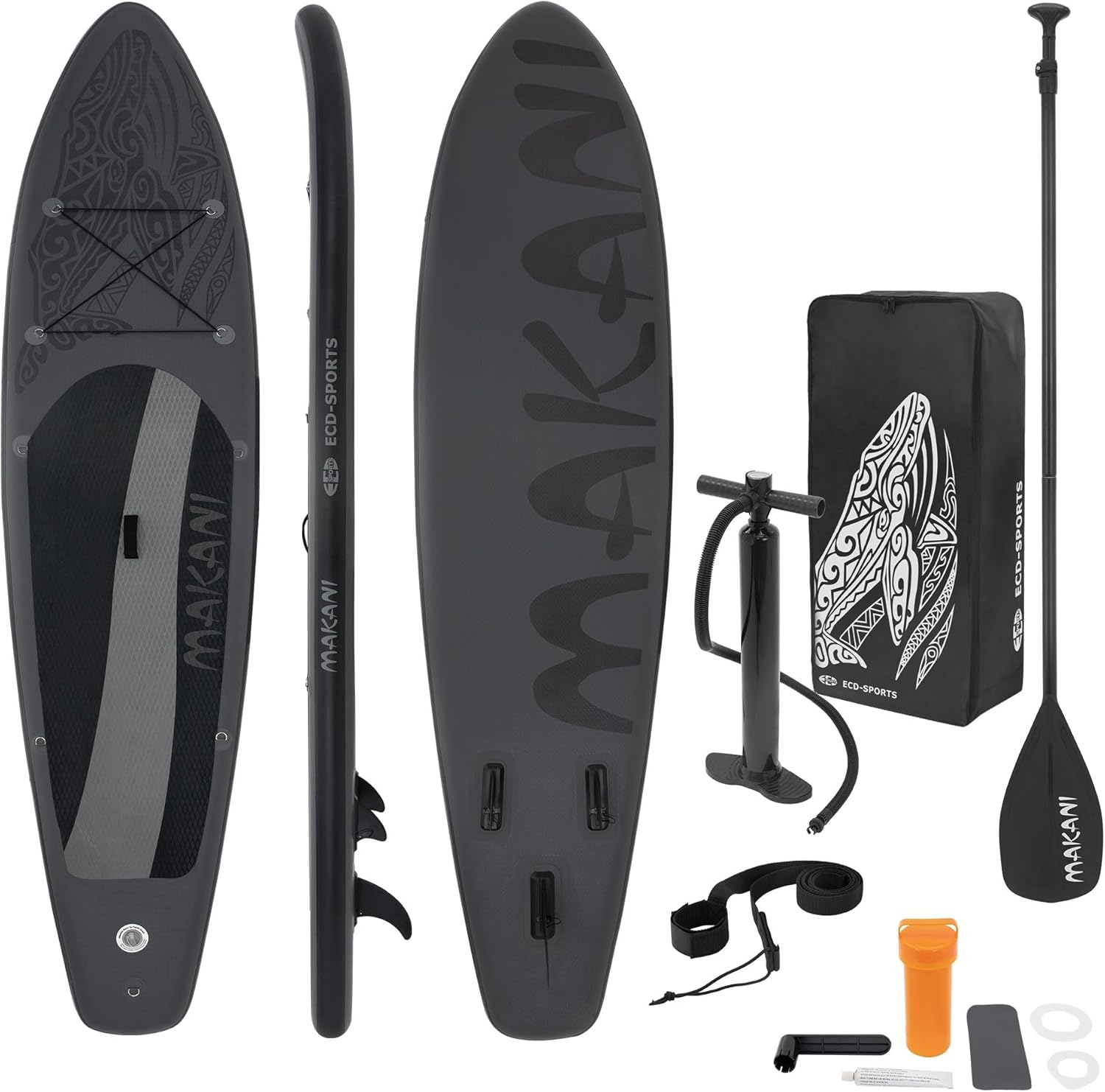 jardinito - Stand Up Paddle Gonflable - 305/308/320/380 cm - PVC, 120/150 kg, épaisseur 10/15 cm