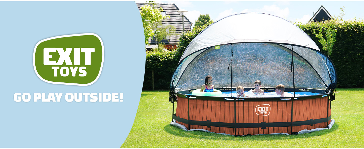 jardinito piscine jardin auvent rond universel