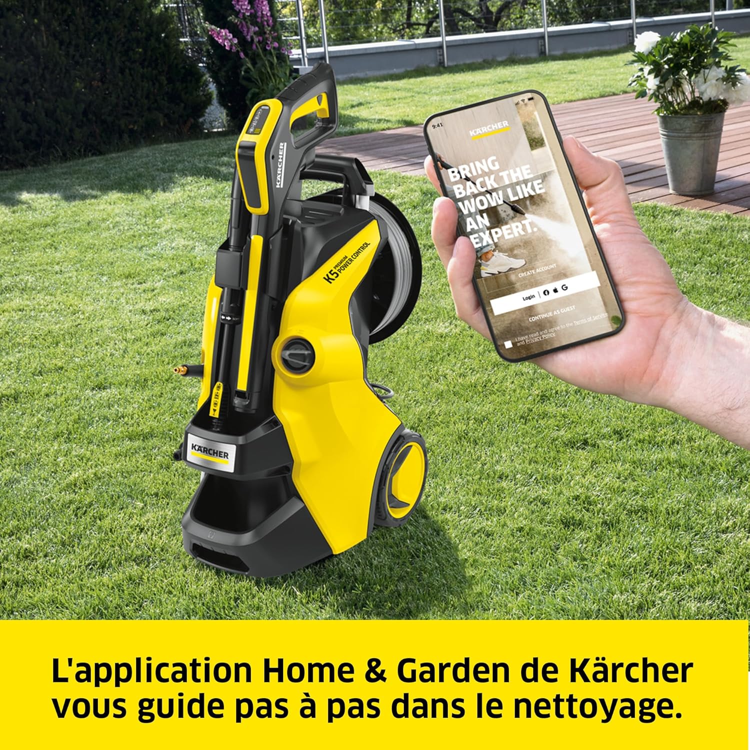 jardinito - K 5 Premium - 12,5 kg - 145 bar, 500l/h, 40m²/h, accessoires