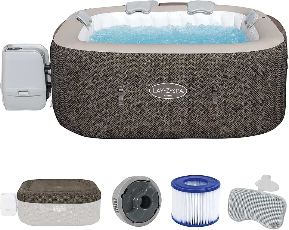 jardinito - Cabo Smart HydroJet - 180x180x71 cm - spa connecté 4-6 pers.
