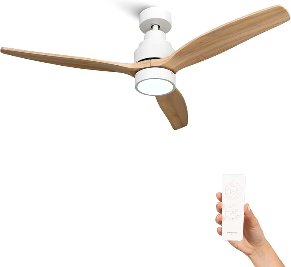 jardinito - Brizy! Bright - 132cm - 45W, télécommande, LED, 6 vitesses