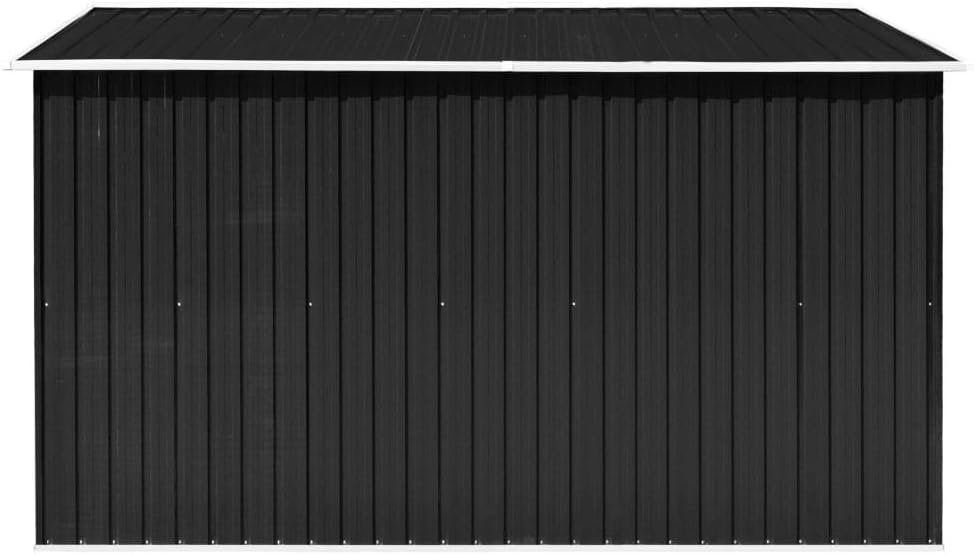 jardinito Abri de Jardin 257x298x178 cm Métal Anthracite,Maison & Jardin, Pelouses & Jardins, Vie en extérieur, Structures extérieures, Cabanes & abris de Jardin, Anthracite (Poids 72.36KG)