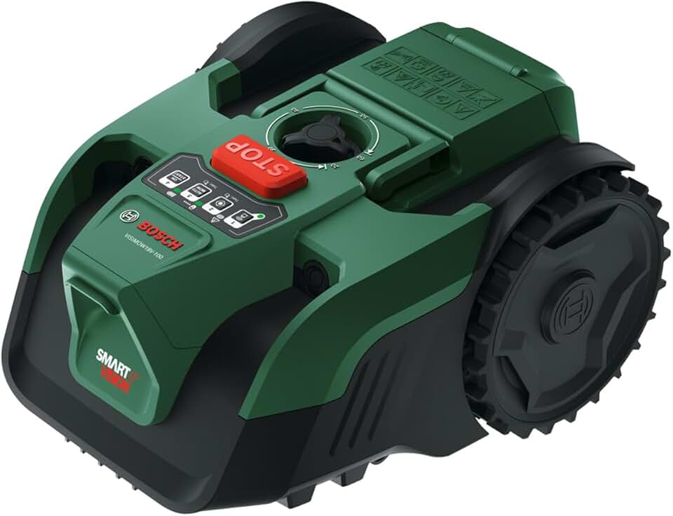 jardinito - Tondeuse robot série VISIMOW - 16 cm - 100 m², coupe 20-60 mm - VISIMOW18V-100