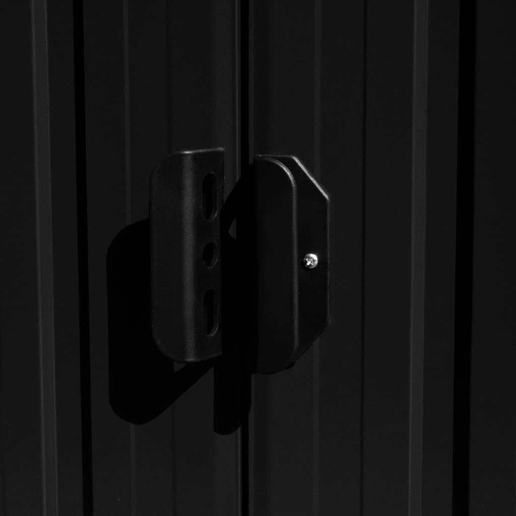 jardinito Abri de Jardin 257x298x178 cm Métal Anthracite,Maison & Jardin, Pelouses & Jardins, Vie en extérieur, Structures extérieures, Cabanes & abris de Jardin, Anthracite (Poids 72.36KG)