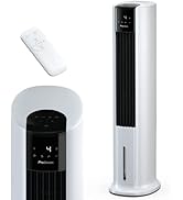 jardinito Rafraîchisseur d’Air Colonne 3 en 1, 7L avec 7 Vitesses, 3 modes de fonctionnement, Os...