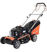 jardinito Tondeuse à gazon Thermique autopropulsée 125cc de 46cm avec Moteur à essence Briggs & ...