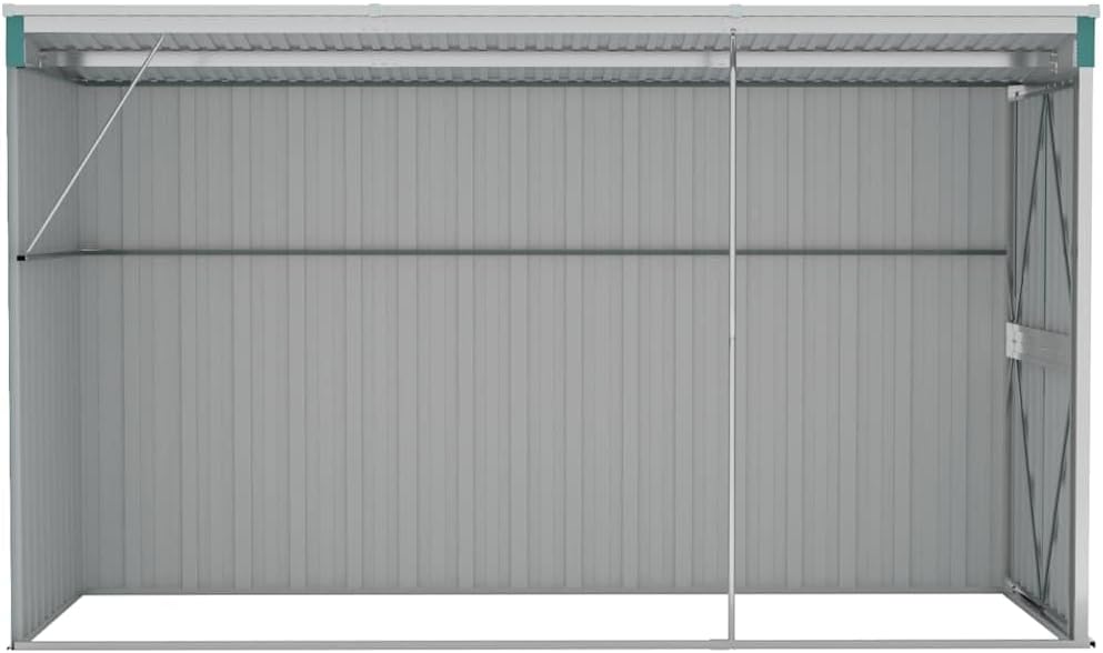 jardinito Abri de Jardin Mural Vert 118x288x178 cm 