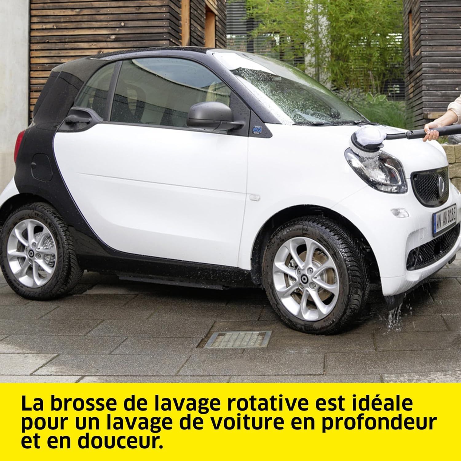 jardinito - K4 Classic - 4,6kg - 130 bar, 420 l/h, kit voiture, Rotabuse