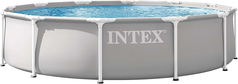 jardinito - Prism Frame Série - 12ft x 30in - Piscine tubulaire robuste