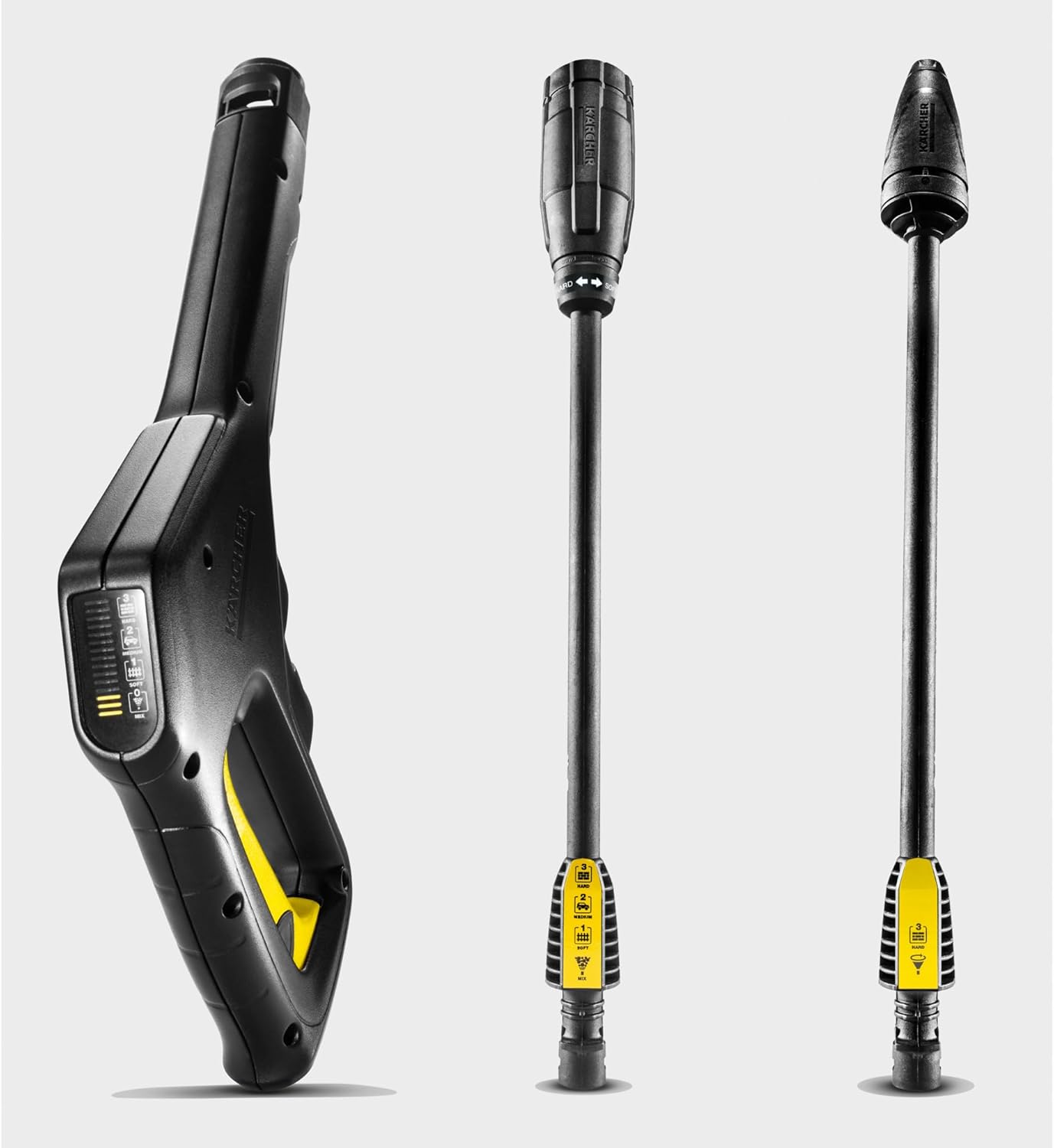 jardinito - K 3 Power Control - nettoyage haute pression - app intelligente - jaune/noir
