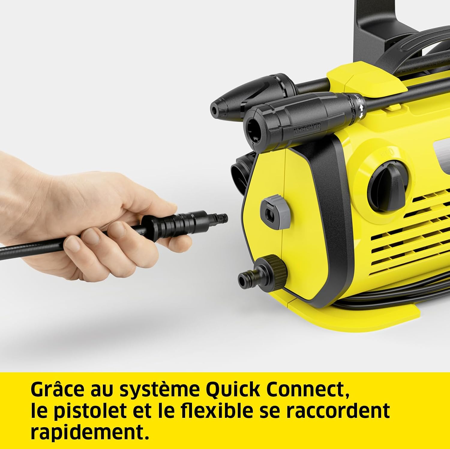 jardinito - K 3 Horizontal Plus - 3,6kg - 120 bar, 380l/h, filtre, pistolet