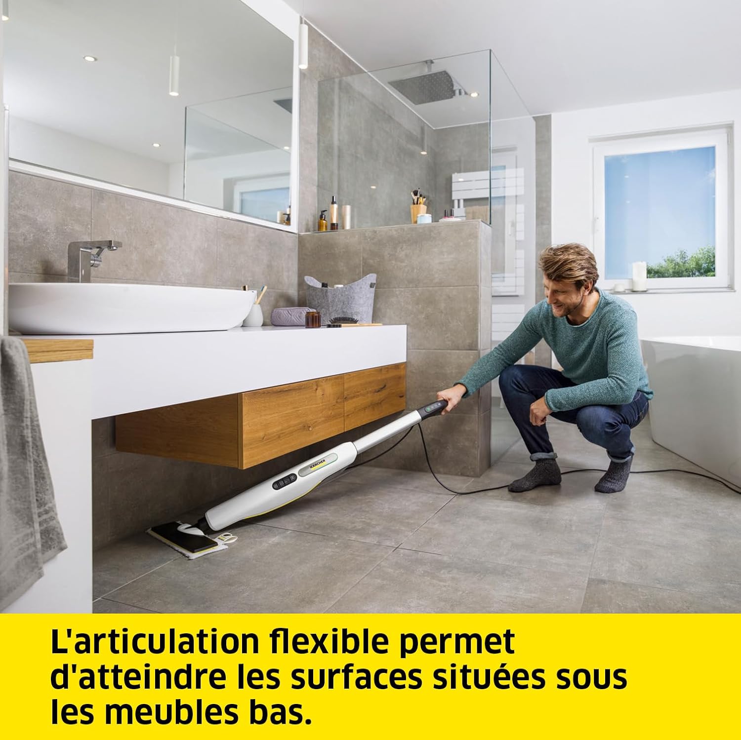 jardinito - SC 3 Upright EasyFix - 0,5L - 1 600W - 60m² - vapeur rapide