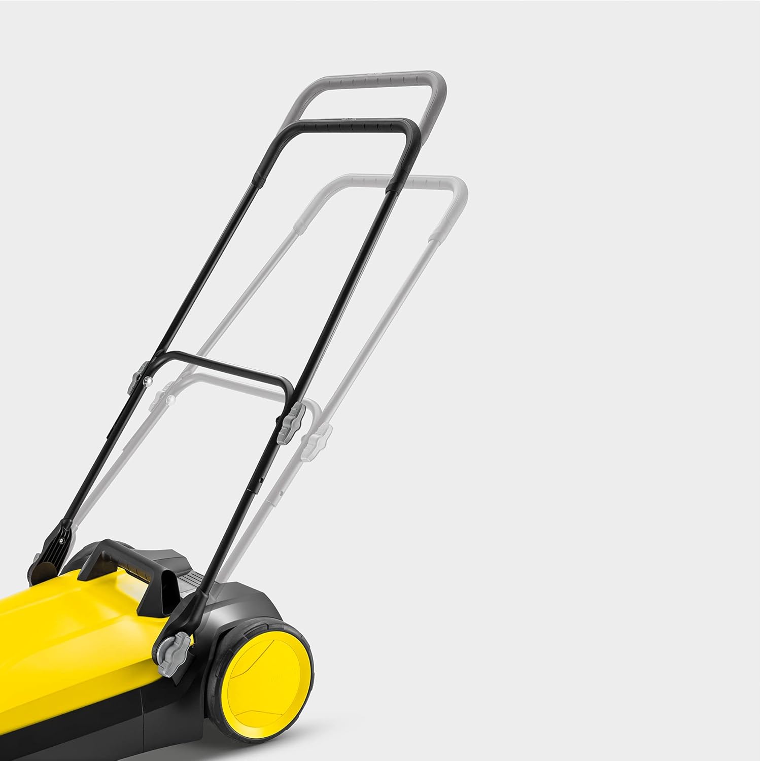 jardinito - S 4 balai mécanique, 68cm, capacité 20L, noir/jaune - 1.766-360.0
