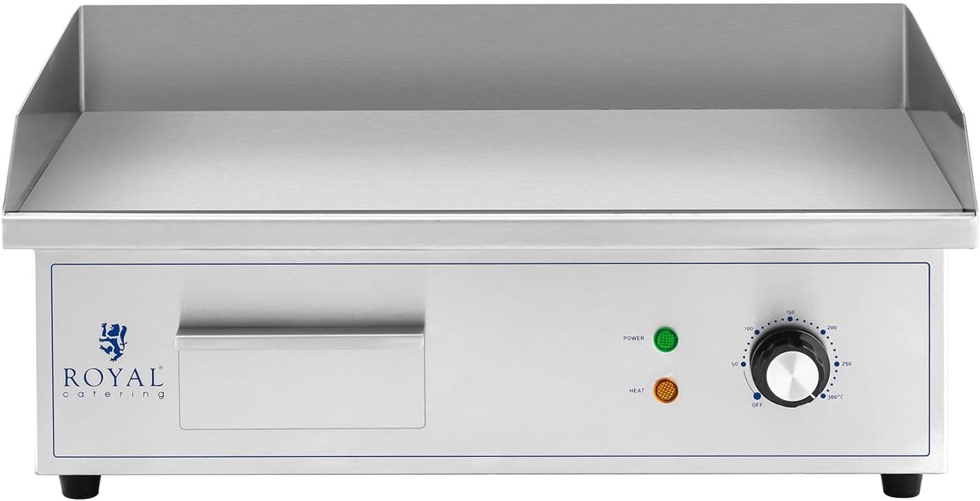 jardinito - plancha électrique pro 530x350 mm 3000W RCPG42-S