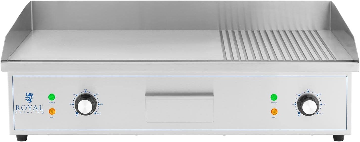 jardinito - Plancha professionnelle 727x420 mm fer 4400 W RCPG51-M