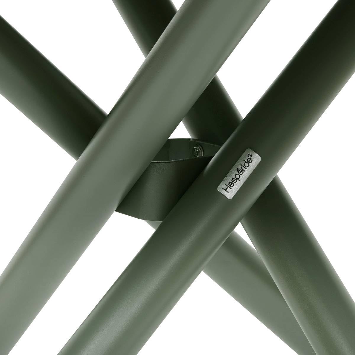jardinito - Nebullia Table Jardin 4 places 105cm Vert Laurier