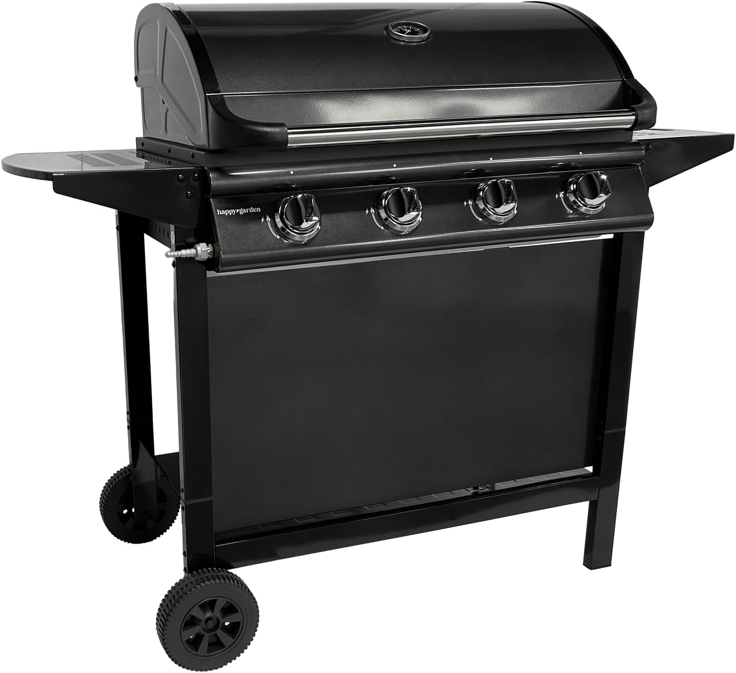 jardinito - Barbecue gaz RENO - 4 brûleurs 14kW avec thermomètre