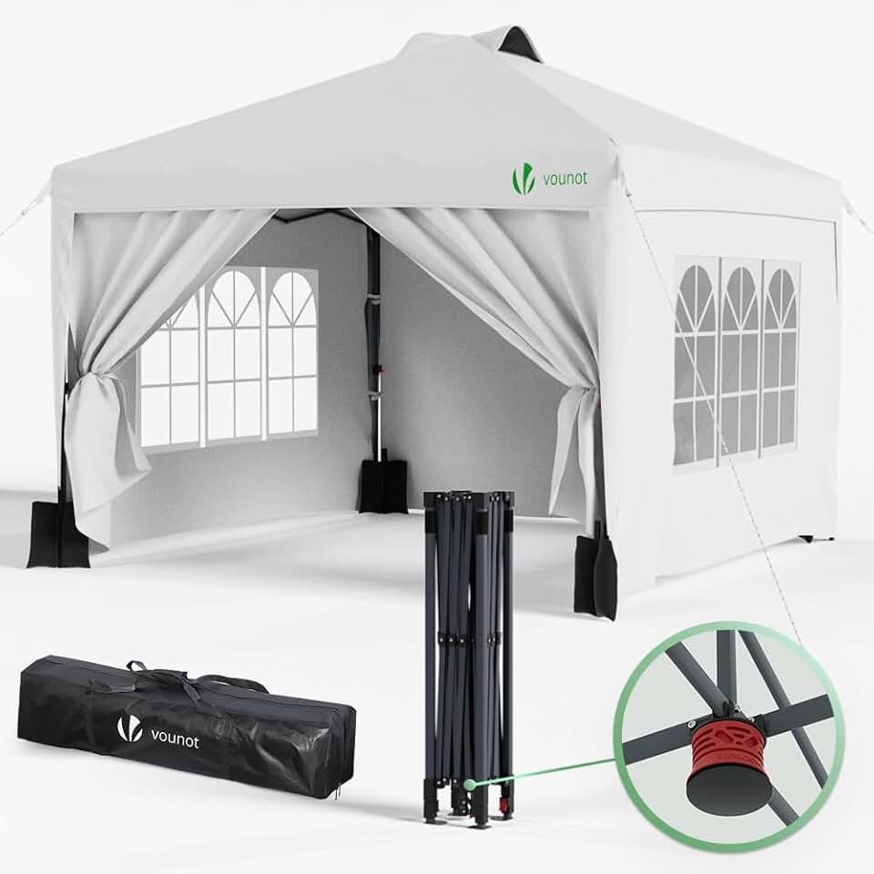 jardinito - Tonnelle Pop Up 3x3m Imperméable UV Sac transport facile
