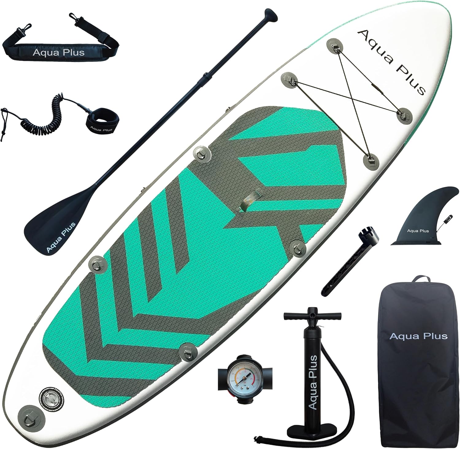 jardinito - Planche SUP gonflable 15cm - complet avec accessoires