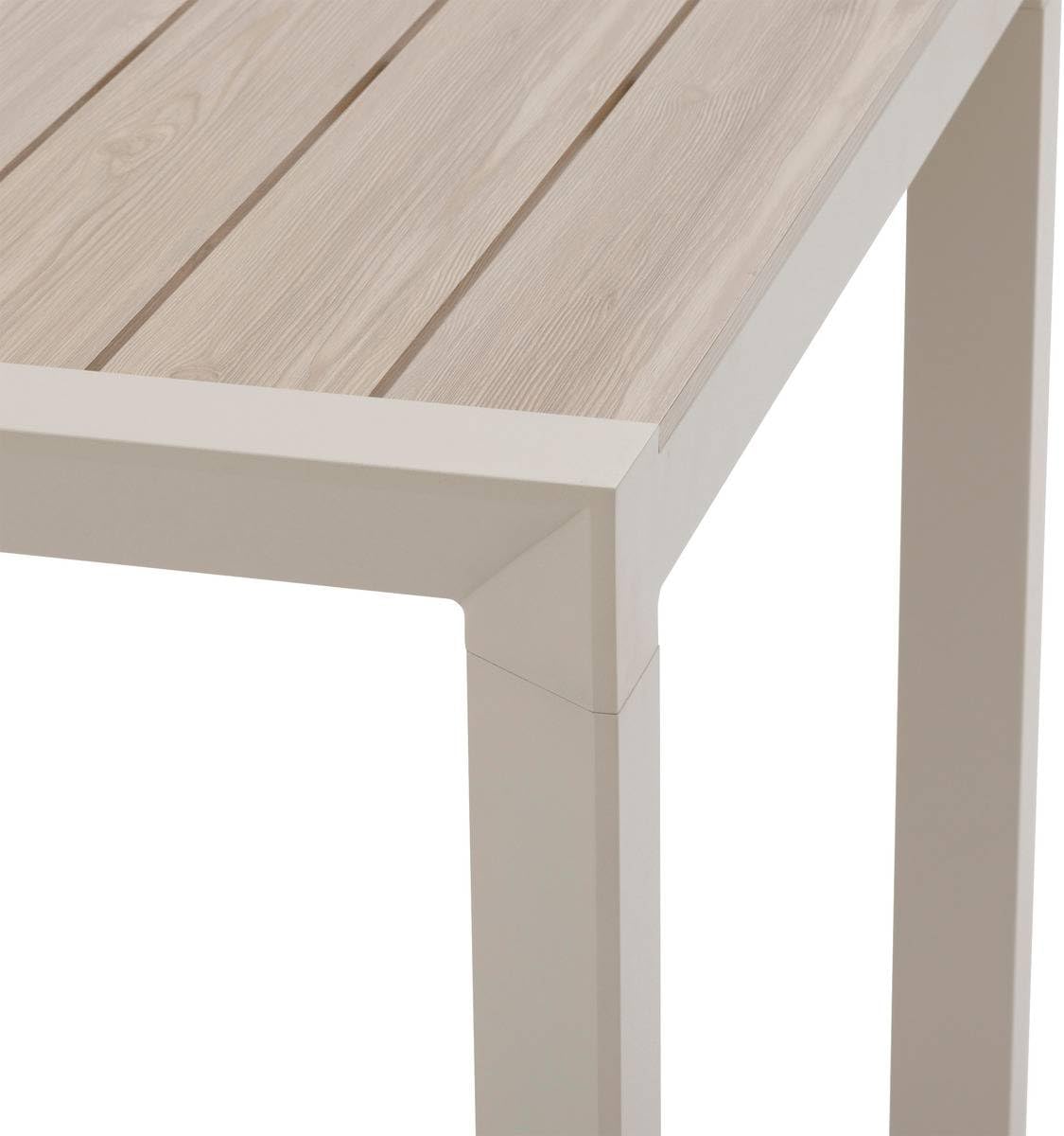jardinito - Evasion 6 places - aluminium effet bois lin et argile