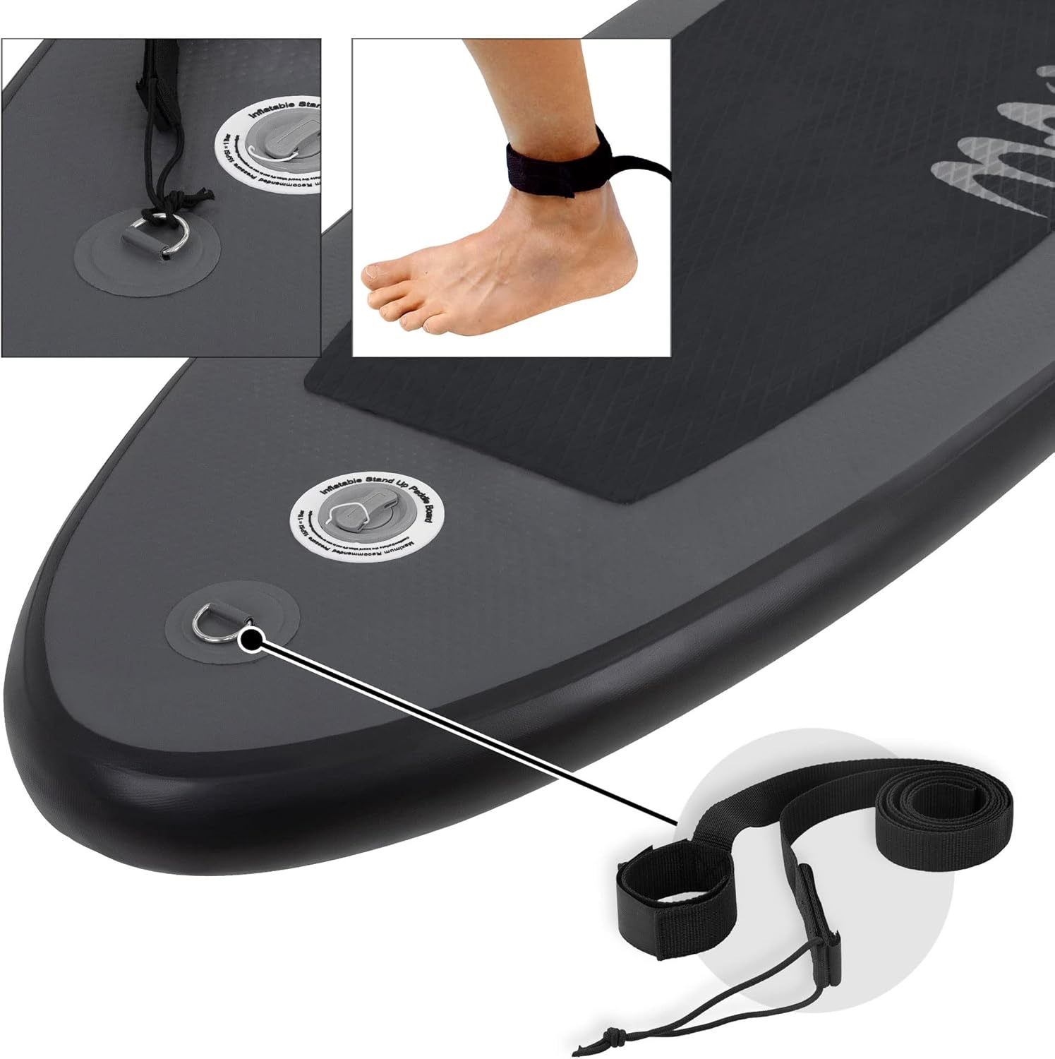 jardinito - SUP gonflable série Stand Up - 305/308/320/380 cm - PVC, 120/150 kg, 10/15 cm d’épaisseur