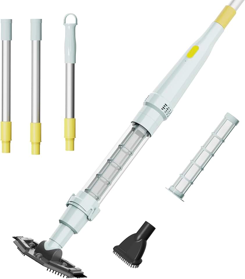 jardinito - S1 Lite aspirateur piscine sans fil, 90 min, léger, S1 Lite