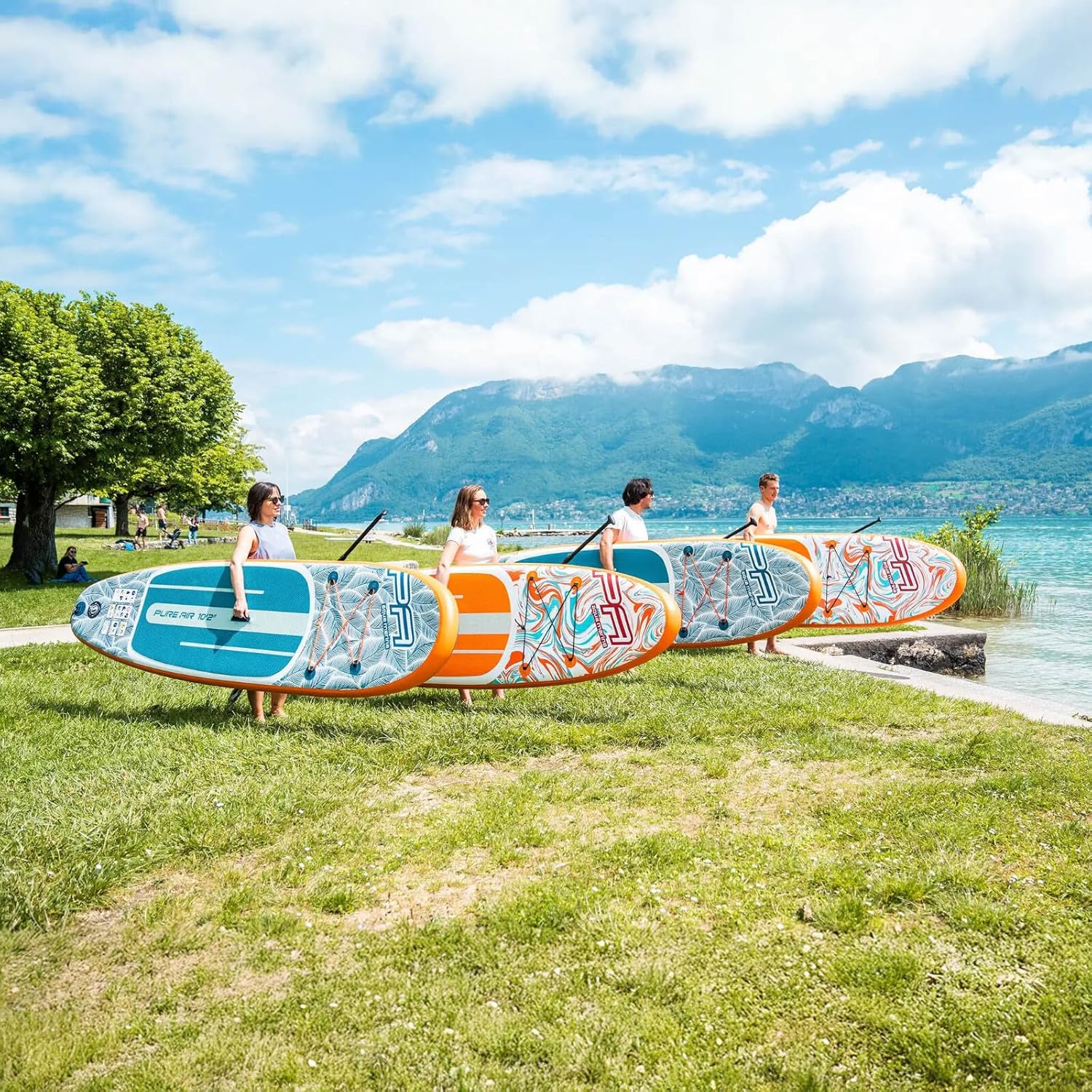 jardinito Pure Air Coast 10'10 Planche de stand up paddle gonflable 330 x 82 x 15 cm