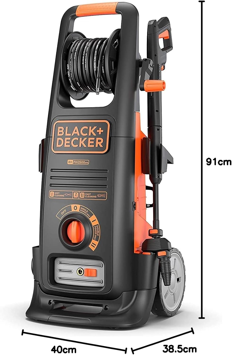 jardinito - nettoyeur Dualtech, 2500W, 150 Bar, 810L/h - BXPW2500DTS