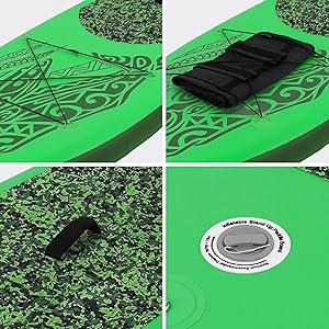 jardinito planche de stand up vert paddling makani 320x80x15 cm SUP gonflable paddle board de surf