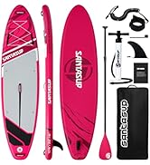 jardinito Stand Up Paddle Planche de Surf Sup Gonflable Complet Accessoires Pagaie Réglable, Pompe...