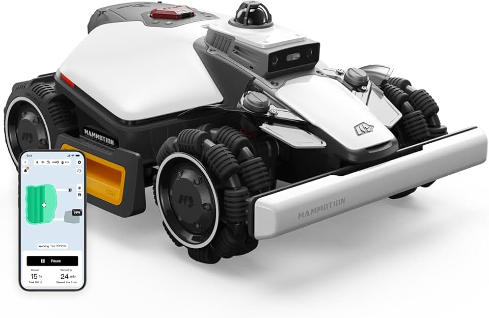 jardinito - Luba Mini 2 AWD - 1500m² - LiDAR, double caméra IA, DropMow, 80% pente - LUBA Mini 2 AWD 1500