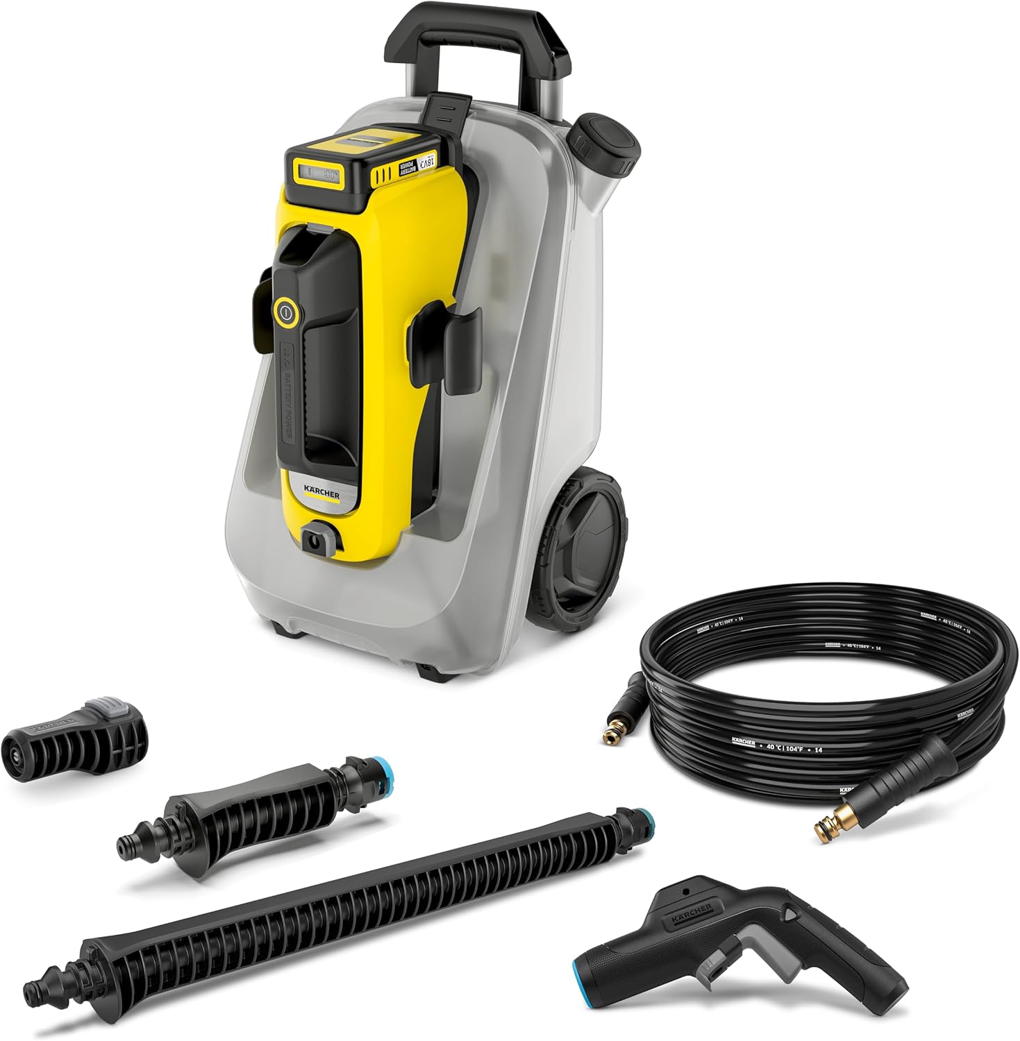 jardinito - OC 6-18 Premium - 12L, 5,7kg, 24 bar, batterie amovible, OC6-18