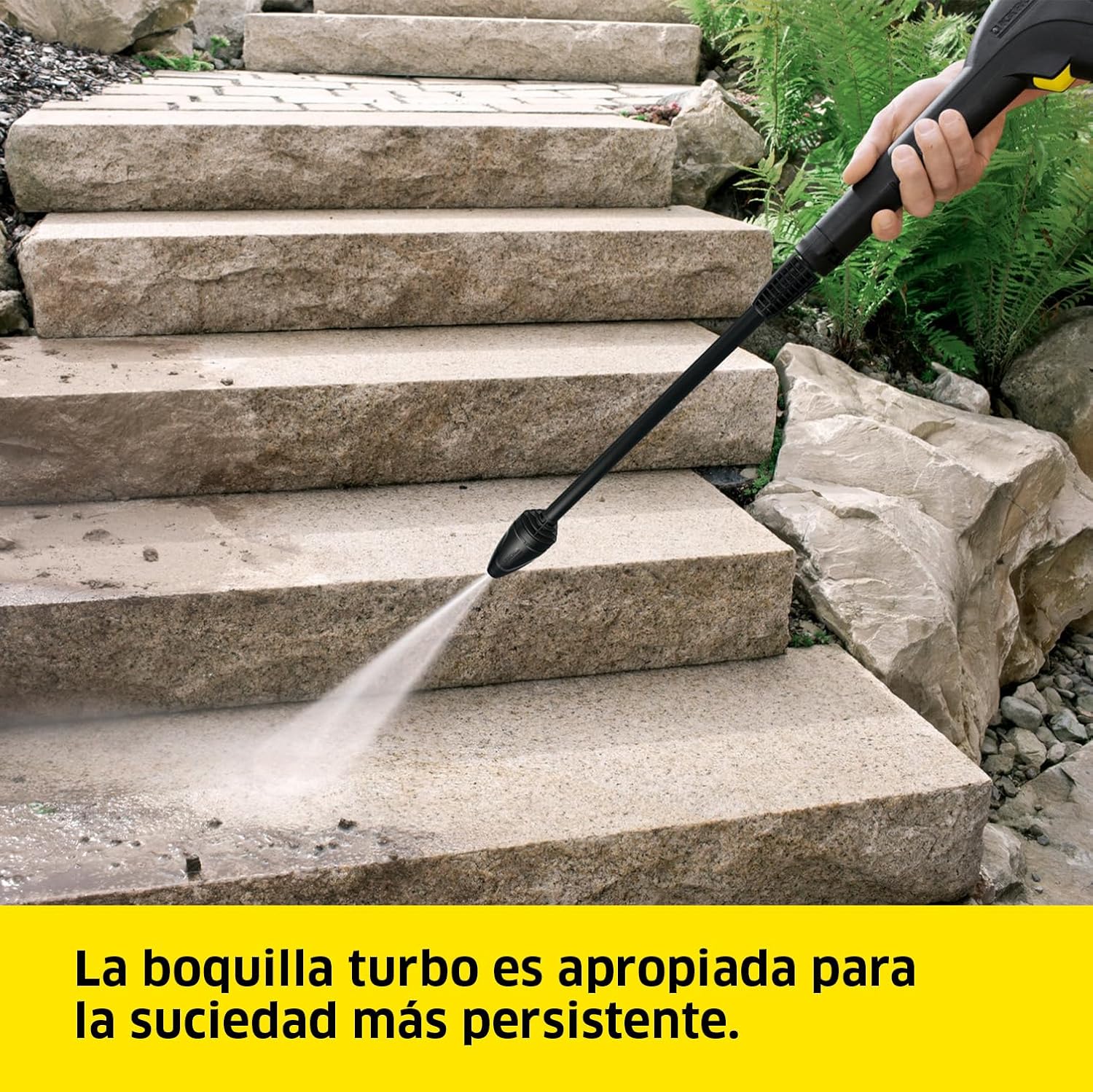 jardinito - K 3 - 25 m²/h, 120 bars, débit 380 l/h - pistolet & accessoires