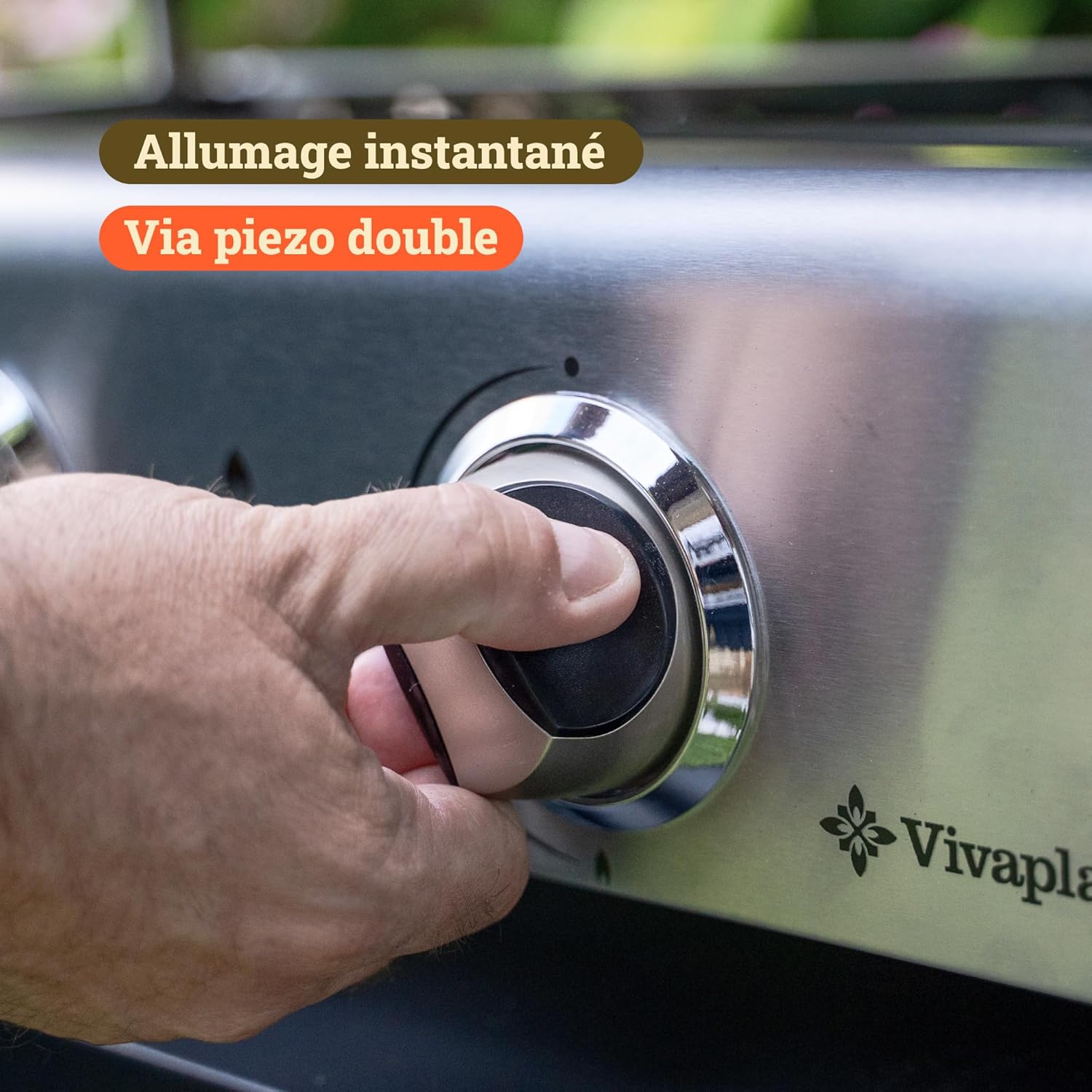 Plancha gaz inox - plaque 6 mm - cuisson semi-pro + accessoires