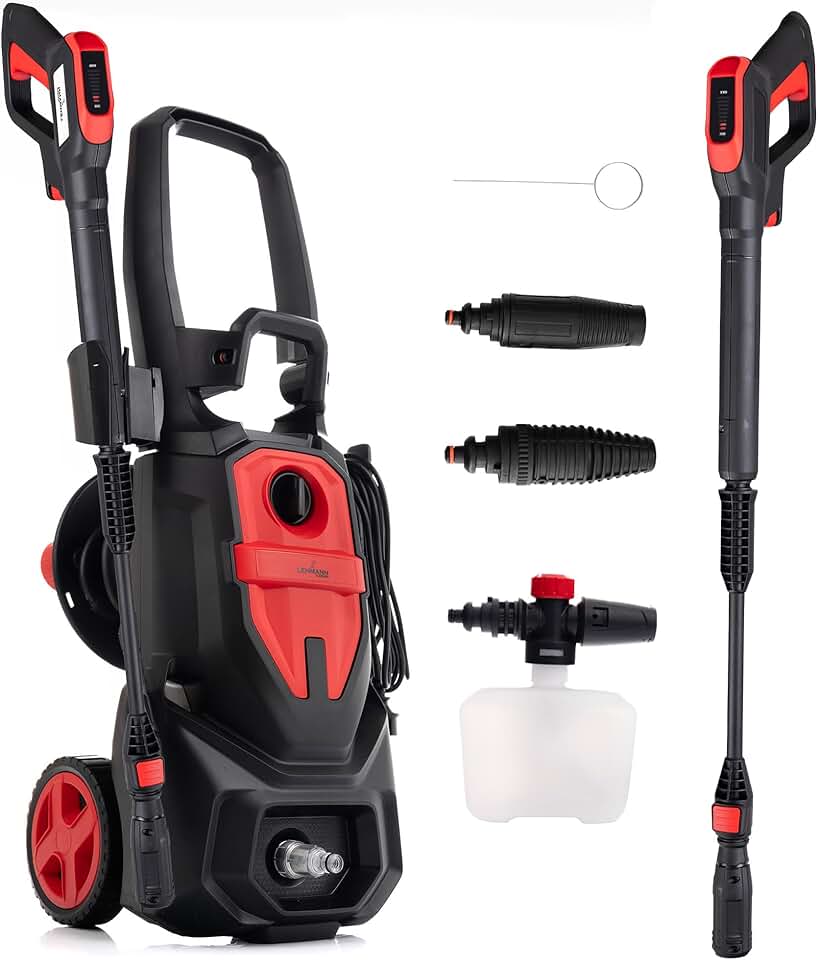 jardinito - Denver - 240 Bar, 2200W, 480 l/h, portée 15m, accessoires