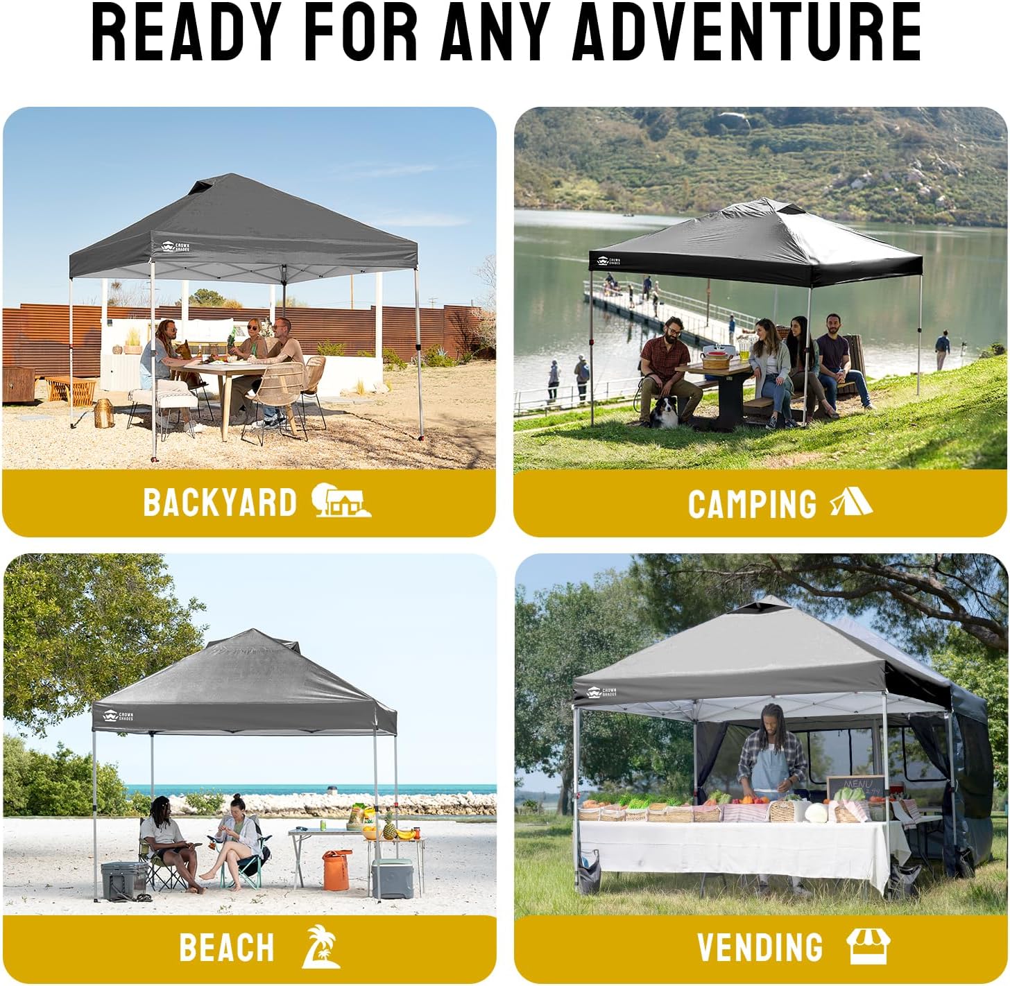 jardinito - pop-up gazebo - 3x3m - imperméable, UPF 50+, sacs de sable