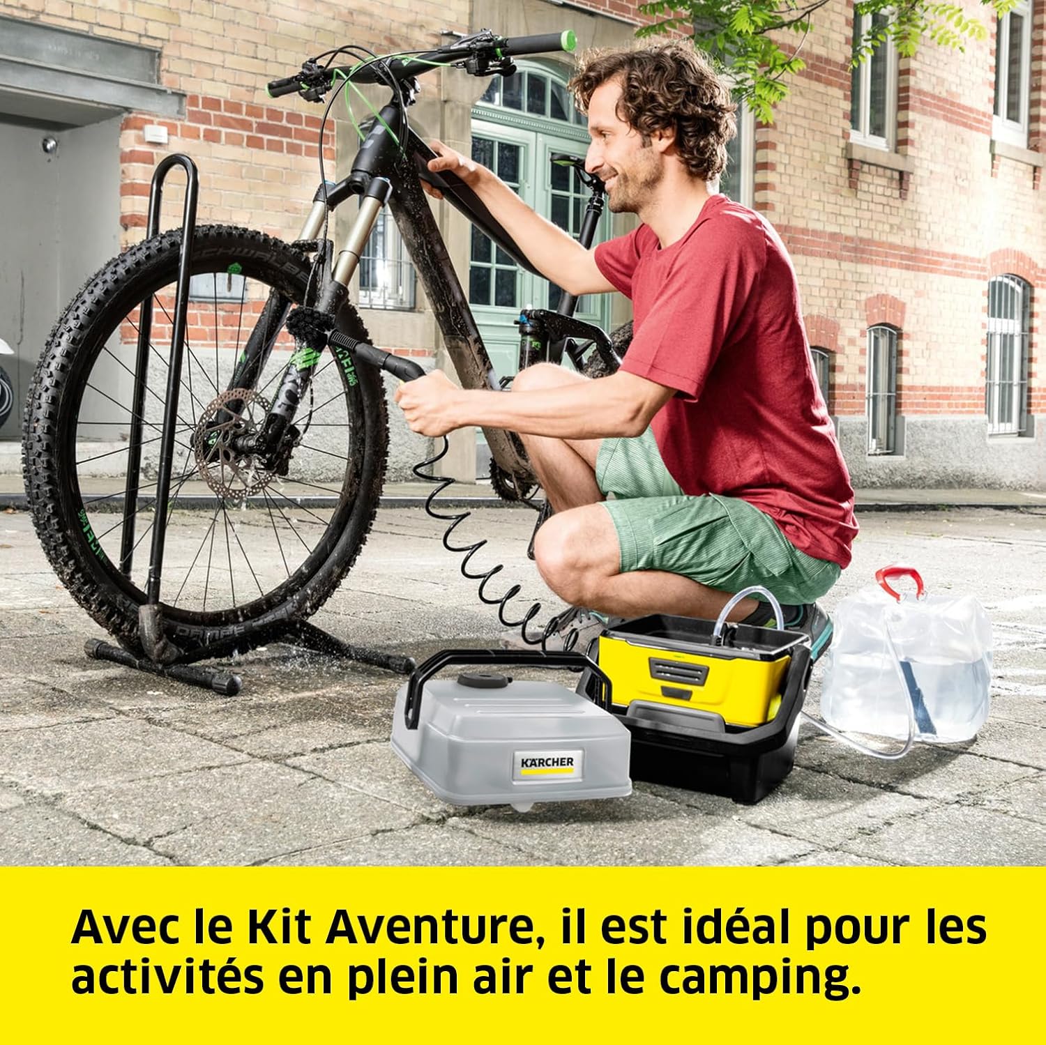 jardinito - OC 3 Aventure - 2,8m tuyau, 4L réservoir, 2L/h, kit complet